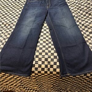Re/Done Dark Blue Flare Jeans